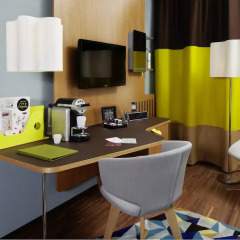 25hours Hotel Zürich West 4* Номер Platinum с различными типами кроватей фото 3