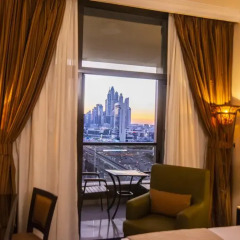 Mercure Dubai Barsha Heights Hotel Suites 4* Апартаменты с различными типами кроватей фото 2