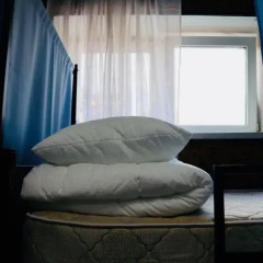 Хостел Travel Inn Выставочная Кровать в мужском общем номере с двухъярусной кроватью фото 8