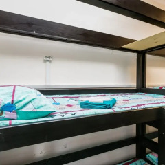 Хостел Хогвардс Кровать в женском общем номере с двухъярусной кроватью фото 3