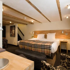 Отель Catalonia Vondel Amsterdam 4* Номер Souterraine с различными типами кроватей фото 3