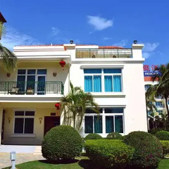 Отель Sanya Huayuan Hot Spring Sea View Resort вид на фасад