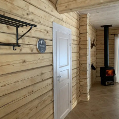 База Отдыха Forrest Lodge Karelia Улучшенный шале с разными типами кроватей фото 16