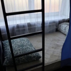 Хостел Travel Inn Выставочная Кровать в общем номере с двухъярусной кроватью фото 8