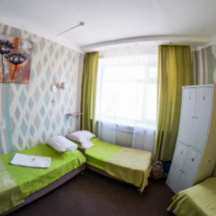 Хостел Хабаровск B&B Кровать в общем номере с двухъярусной кроватью фото 4