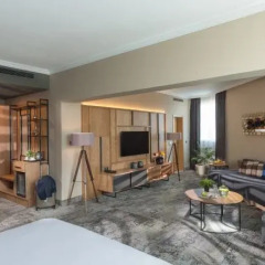 Best Western Plus hotel Expo 4* Представительский люкс с различными типами кроватей фото 4