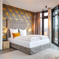 Bunker Hotel - Boardinghouse Мюнхен комната для гостей фото 12