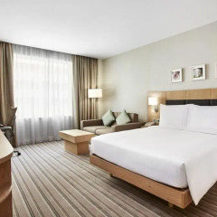 Отель Hilton Garden Inn Dubai Mall Of The Emirates 4* Стандартный номер с различными типами кроватей фото 4