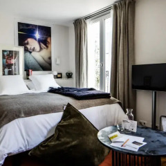 Отель Le Pigalle 4* Номер Pigalle 21 с различными типами кроватей