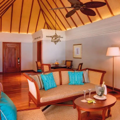 Отель Constance Belle Mare Plage 5* Вилла с различными типами кроватей фото 7