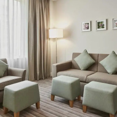 Отель Hilton Garden Inn Dubai Mall Of The Emirates 4* Люкс с различными типами кроватей фото 2
