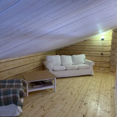 База Отдыха Forrest Lodge Karelia Улучшенный шале с разными типами кроватей фото 10