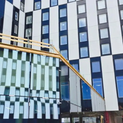 Отель Clarion Hotel Helsinki Airport Финляндия, Вантаа - 11 отзывов об отеле, цены и фото номеров - забронировать отель Clarion Hotel Helsinki Airport онлайн вид на фасад фото 2