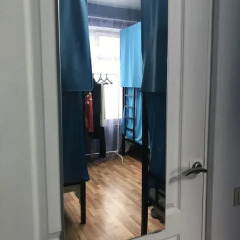 Гостиница Fortuna Inn Dobryninskaya Кровать в общем номере с двухъярусной кроватью фото 8