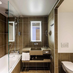 Отель Novotel Wien Hauptbahnhof ванная фото 2