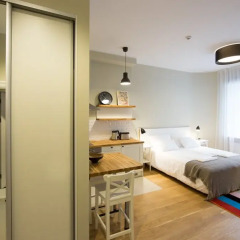 Апартаменты Riga Lux Apartments - Skolas Апартаменты с различными типами кроватей фото 14