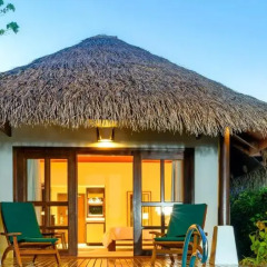 Отель Sheraton Maldives Full Moon Resort & Spa 5* Коттедж с различными типами кроватей фото 3