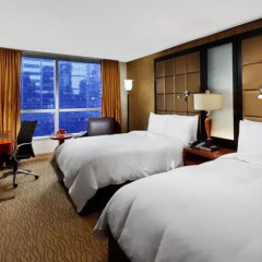 Отель Millennium Times Square New York 4* Стандартный семейный номер с 2 отдельными кроватями