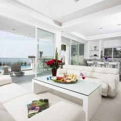 Отель Luxury 5 star beach villa 8 beds комната для гостей фото 6
