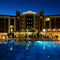 Grand Pasa Hotel Турция, Мармарис - отзывы, цены и фото номеров - забронировать отель Grand Pasa Hotel - All Inclusive онлайн вид на фасад фото 2