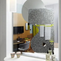25hours Hotel Zürich West 4* Номер Platinum с различными типами кроватей фото 5