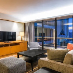 Отель Chatrium Residence Sathon Bangkok комната для гостей фото 15