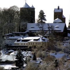 Отель Burghotel Stolpen вид на фасад фото 2