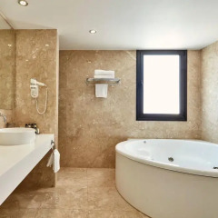 Grecian Bay Hotel 5* Президентский люкс с различными типами кроватей фото 5
