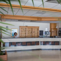 Отель Polycarpia Hotel Кипр, Протарас - отзывы, цены и фото номеров - забронировать отель Polycarpia Hotel онлайн интерьер отеля