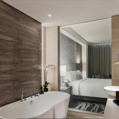 Отель Al Bandar Rotana 5* Номер категории Премиум с различными типами кроватей фото 5