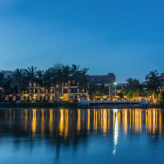 Отель River Beach Resort & Residences Вьетнам, Хойан - 2 отзыва об отеле, цены и фото номеров - забронировать отель River Beach Resort & Residences онлайн приотельная территория