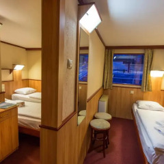 Fortuna Boat Hotel and Restaurant 3* Стандартный номер-кабина с различными типами кроватей фото 3