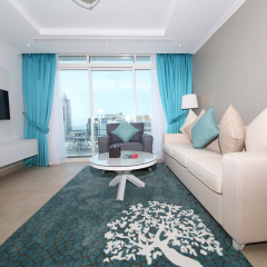 Отель Jannah Marina Bay Suites Люкс с 2 отдельными кроватями