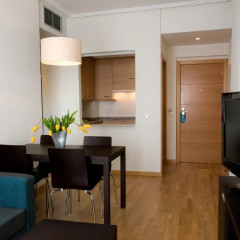 Отель Compostela Suites 3* Стандартный номер с различными типами кроватей
