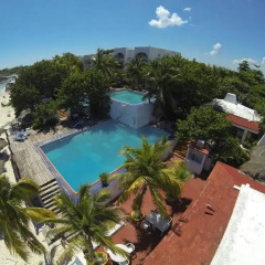 Отель Beach House Maya Caribe by Faranda Hotels Мексика, Канкун - 4 отзыва об отеле, цены и фото номеров - забронировать отель Beach House Maya Caribe by Faranda Hotels онлайн бассейн
