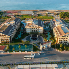 Crystal Palace Luxury Resort & Spa Турция, Сиде - отзывы, цены и фото номеров - забронировать отель Crystal Palace Luxury Resort & Spa - All Inclusive онлайн пляж