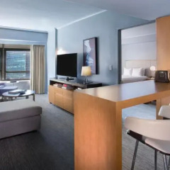 Отель New York Hilton Midtown 4* Представительский люкс с различными типами кроватей фото 5