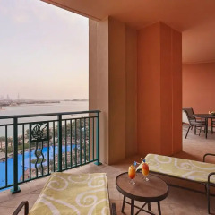Отель Atlantis The Palm 5* Люкс Terrace club с различными типами кроватей фото 2