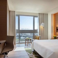 Отель Al Bandar Rotana 5* Номер категории Премиум с различными типами кроватей фото 3