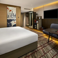 Отель Swissotel The Stamford 5* Номер категории Премиум с различными типами кроватей фото 3