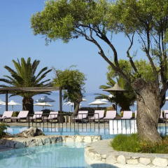 Отель Anthemus Sea Beach Hotel & Spa Греция, Ситония - 2 отзыва об отеле, цены и фото номеров - забронировать отель Anthemus Sea Beach Hotel & Spa онлайн бассейн фото 3