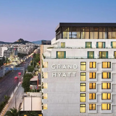 Отель Grand Hyatt Athens Афины вид на фасад