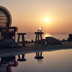 Отель Santo Maris Oia, Luxury Suites & Spa 5* Вилла с различными типами кроватей фото 17