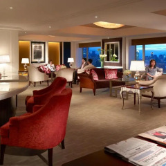 Отель Pudong Shangri-La East Shanghai 5* Люкс Lujiazui с различными типами кроватей фото 2