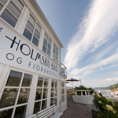 Отель Holmsbu Bad og Fjordl вид на фасад фото 3