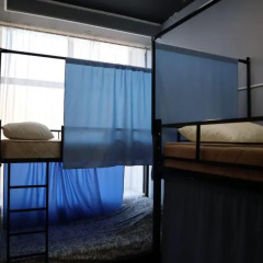 Хостел Travel Inn Выставочная Кровать в общем номере с двухъярусной кроватью фото 7