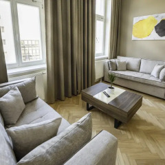 Апартаменты Letna Garden Suites Улучшенные апартаменты с различными типами кроватей фото 3