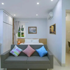 Апартаменты An Phu Gia Apartment комната для гостей фото 9