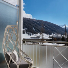 Отель Hard Rock Hotel Davos Швейцария, Давос - отзывы, цены и фото номеров - забронировать отель Hard Rock Hotel Davos онлайн балкон