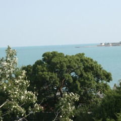 Гостиница Пансионат Строитель пляж фото 2
